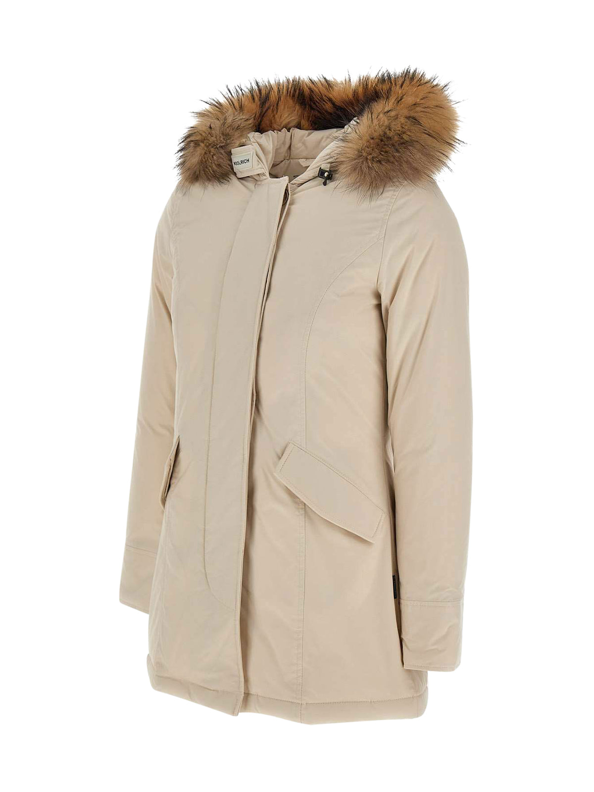 WOOLRICH luxury parka with genuine Arctic raccoon fur