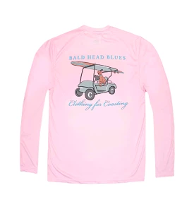 Youth Dog Cart T-Shirt - Pink